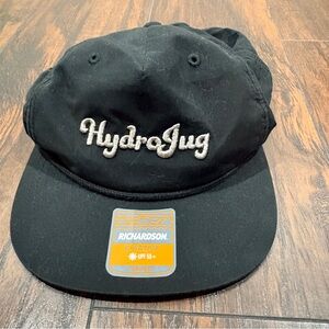 HydroJug Black Snapback Hat | Richardson 112 Trucker Cap